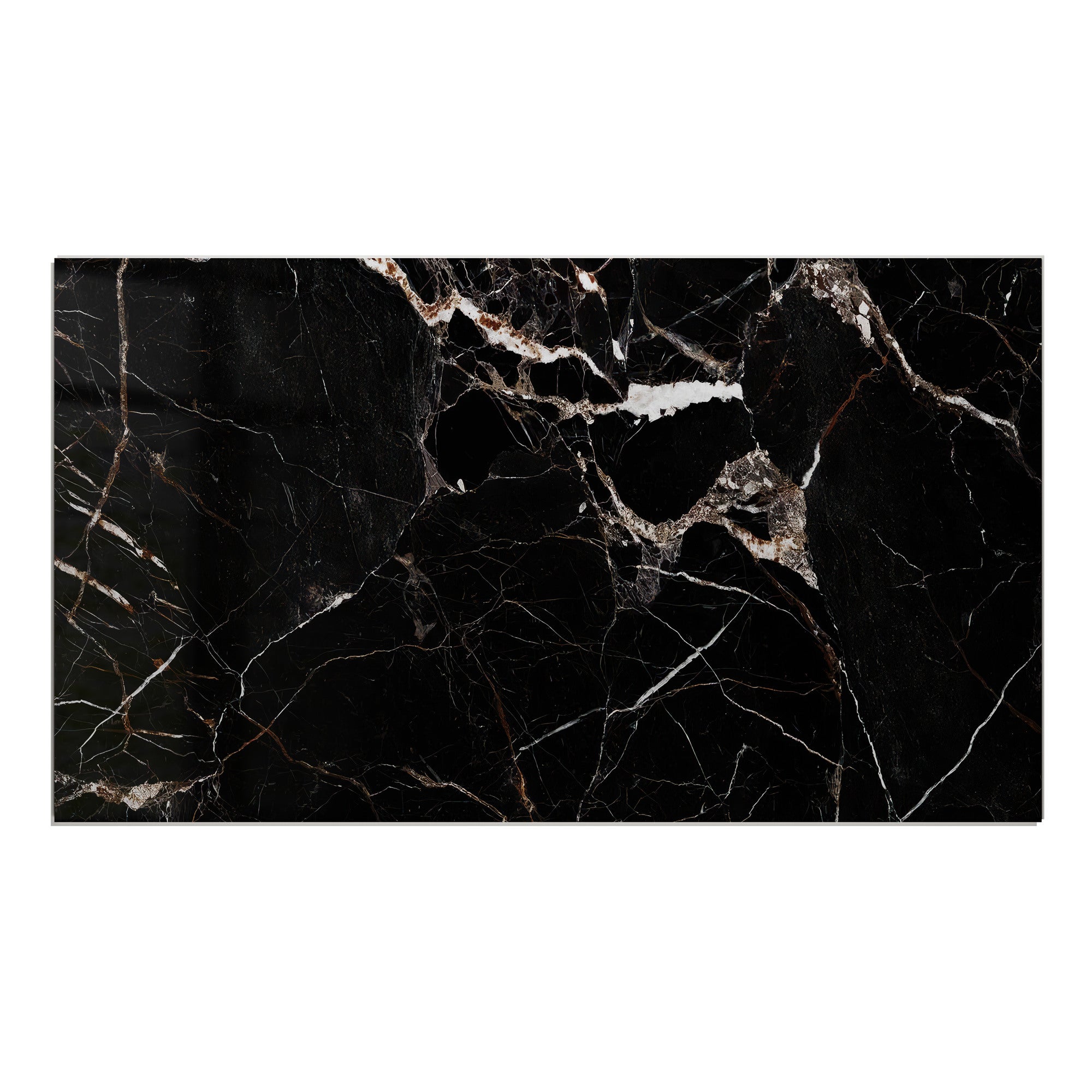 Panel ścienny SPC Carrara 4 mm czarny/brązowy 70x40 1