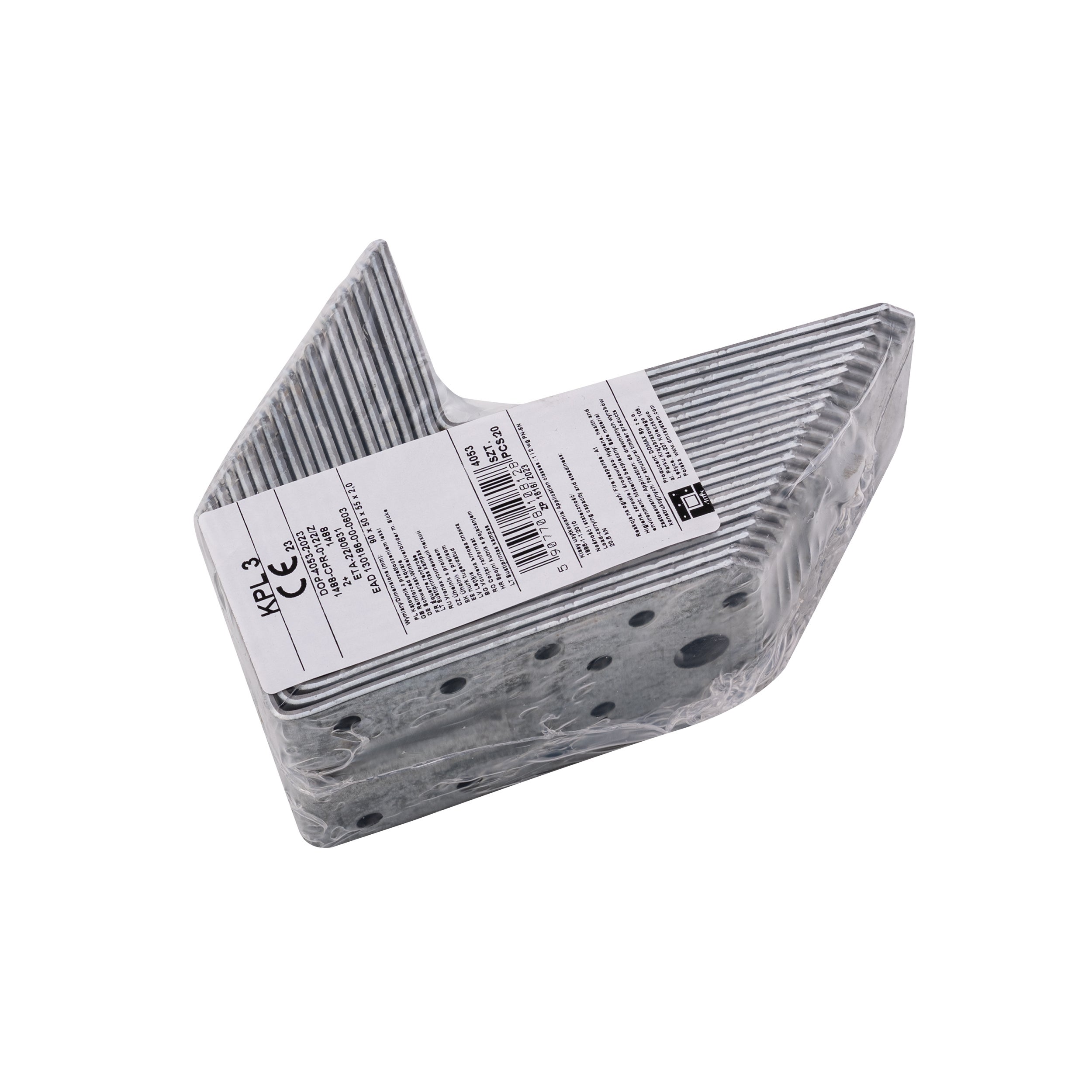 Kątownik z przetłoczeniem 70x70x55x2 mm (20 szt.) 1