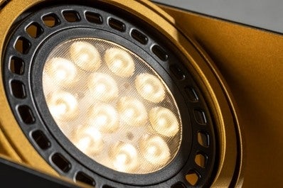 Oprawa loftowa Verso 1xGU10 ES111 czarno-złota  1