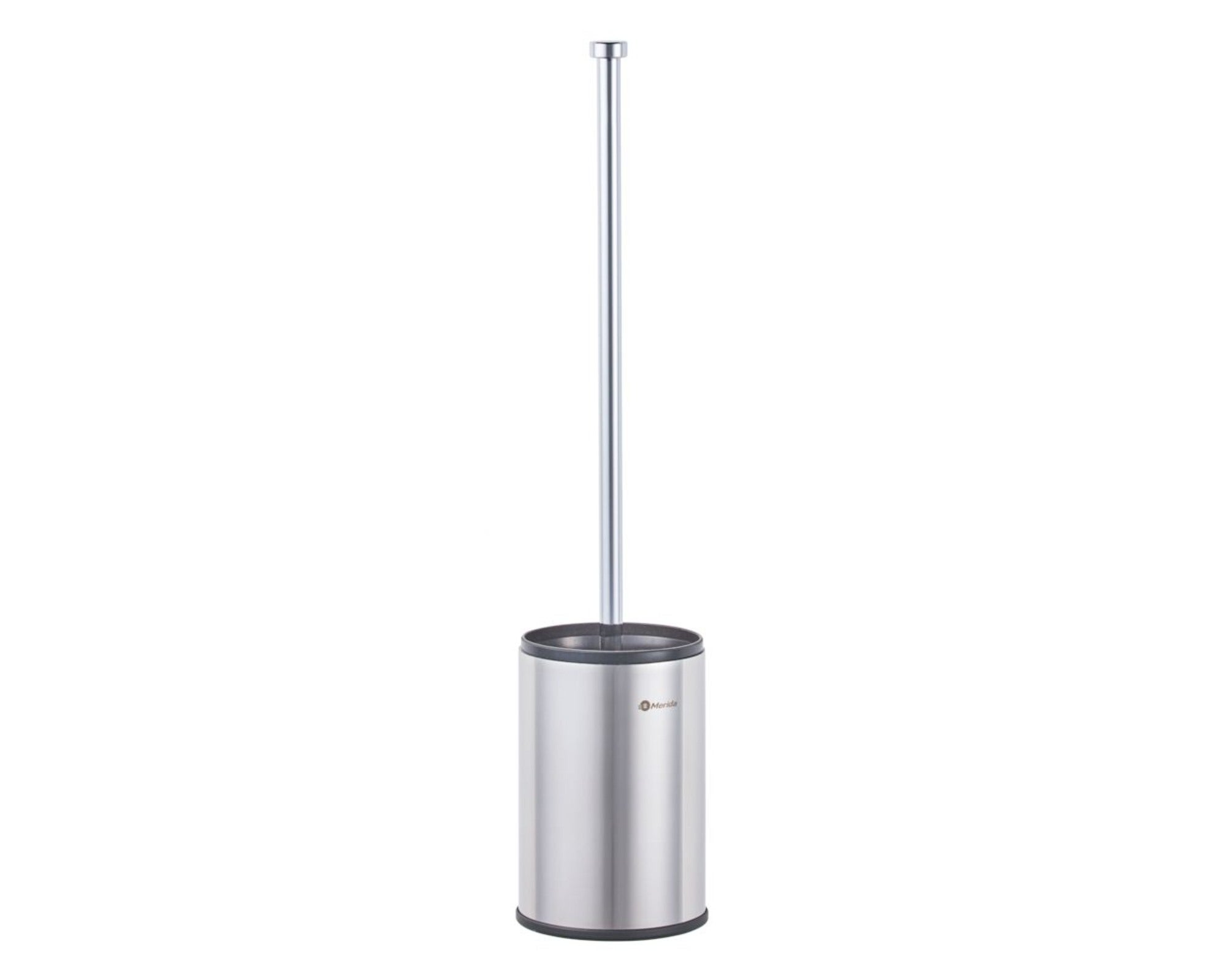 Szczotka do WC z uchwytem stawianym, tuba krótka, stal polerowana SZ18C
