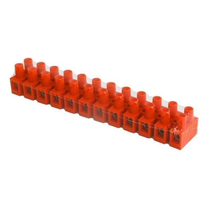 Listwa zaciskowa 12-torowa 10mm2 pomarańczowa