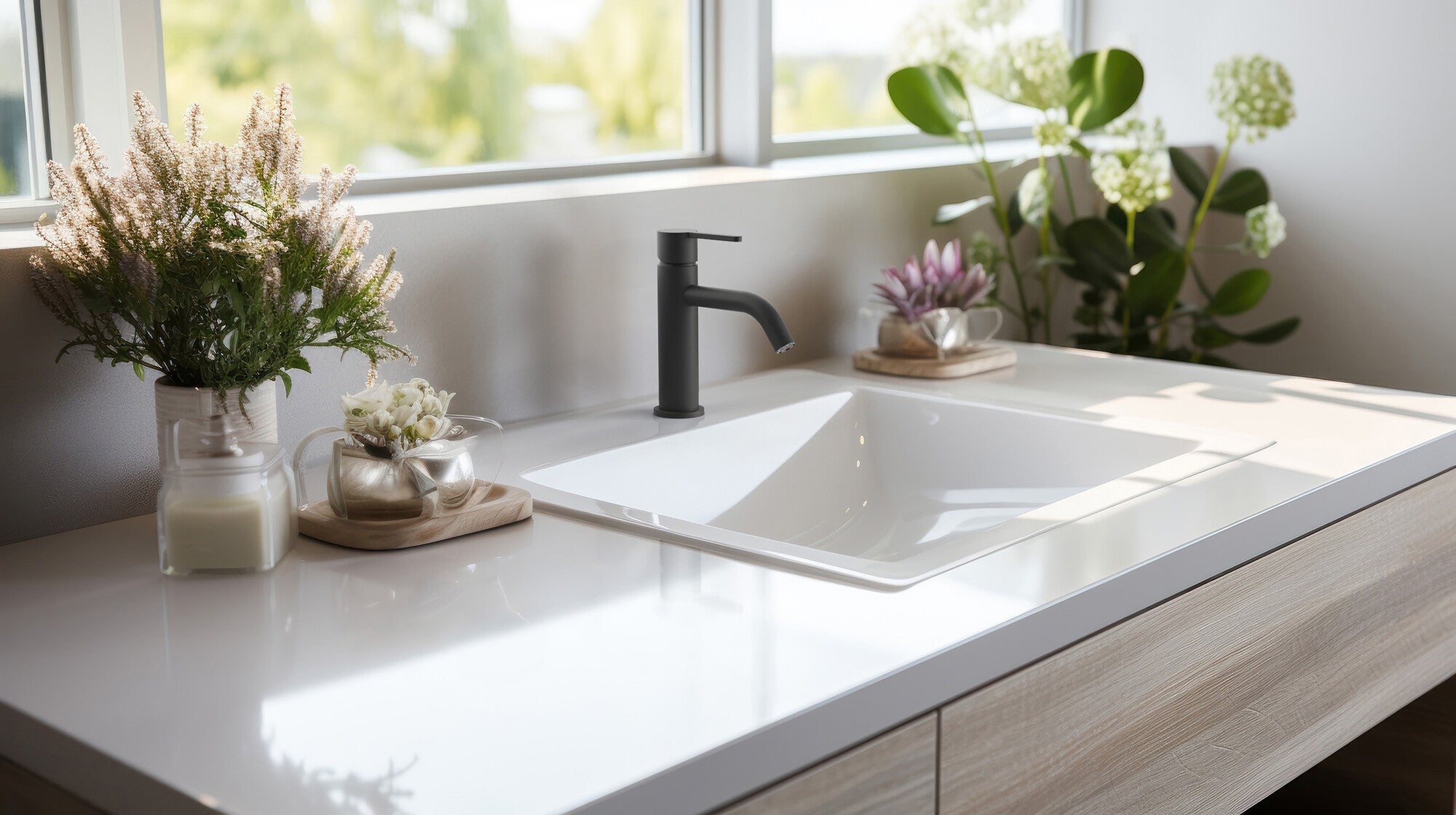 Bateria umywalkowa Valvex Adler czarna 1