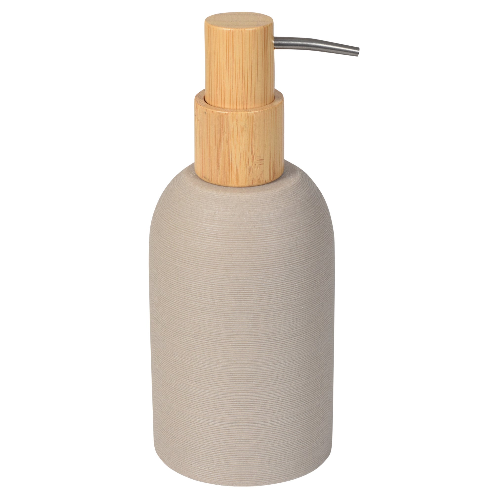 Dozownik mydła beżowy