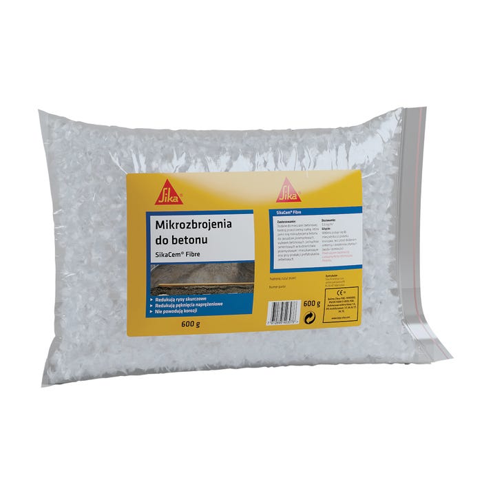 Mikrozbrojenia do betonu SikaCem Fibre 600 g