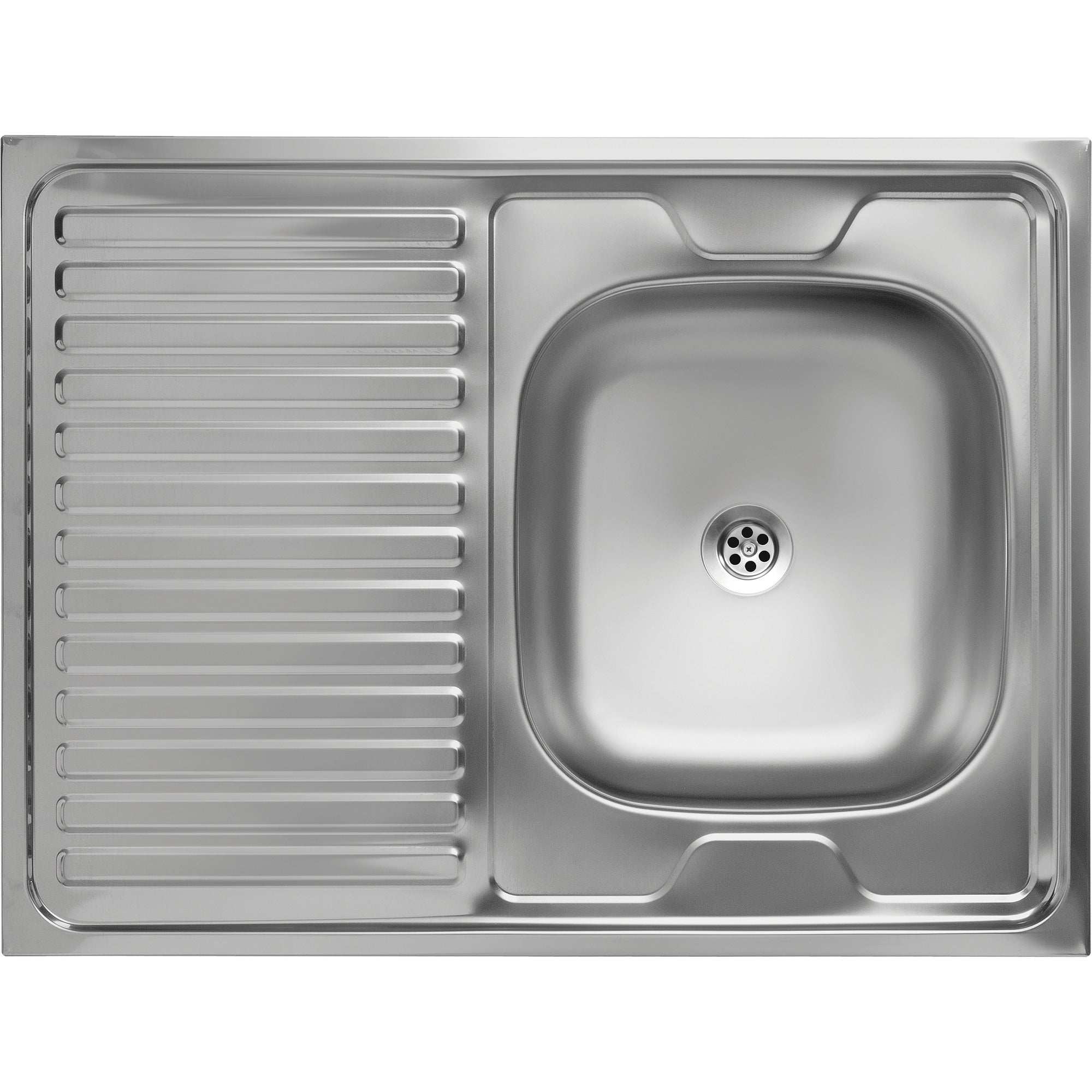 Zlewozmywak stalowy Kuchinox  60 x 80 cm 