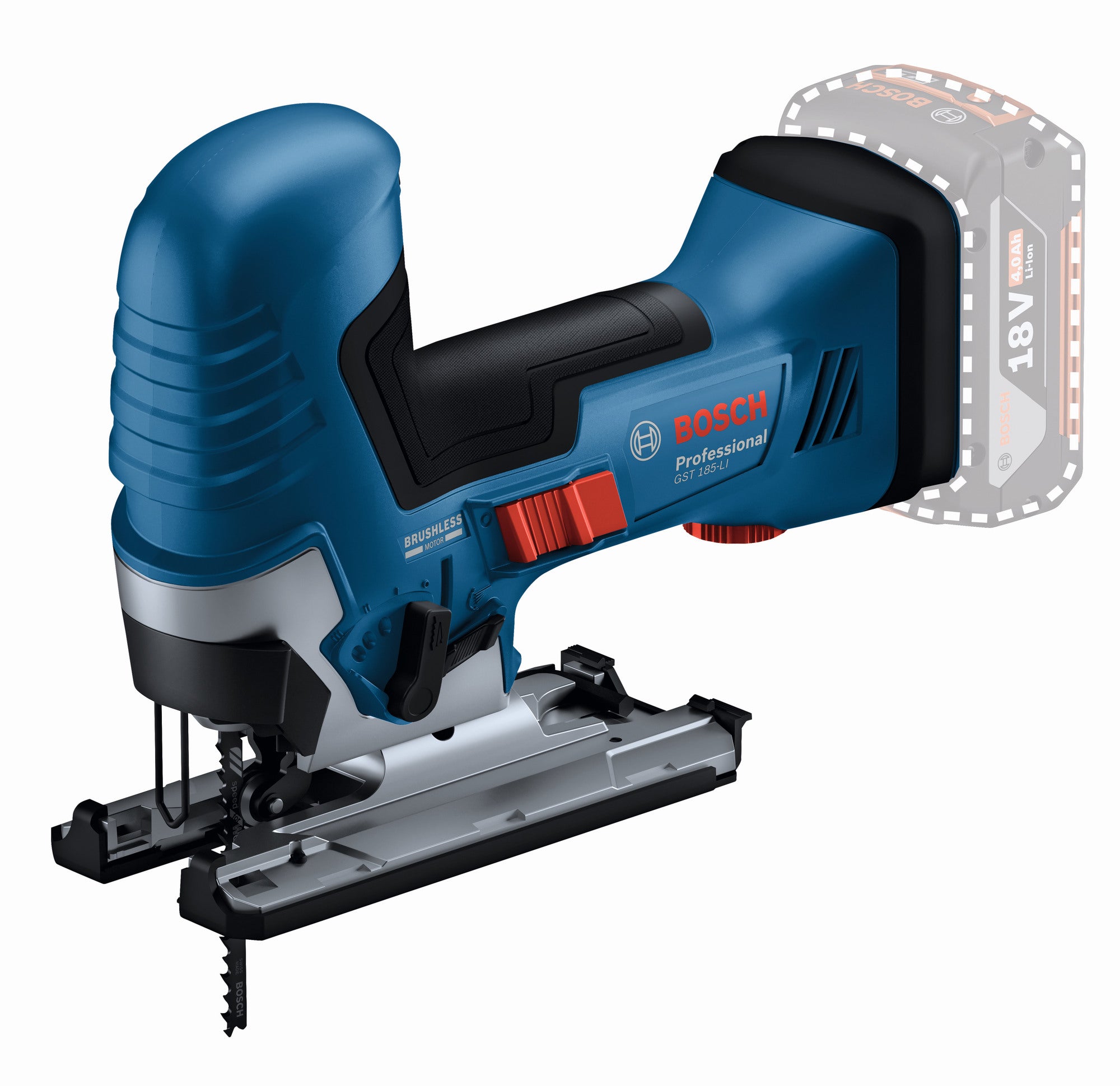 Wyrzynarka 18V GST 185-LI S Bosch / bez aku 0