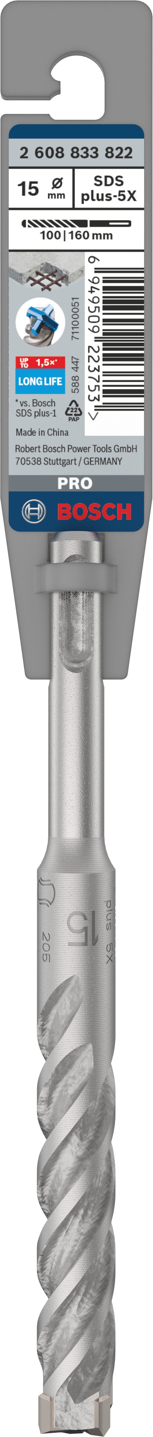 Wiertło SDS-Plus-5X 15x100x160 mm BOSCH 1