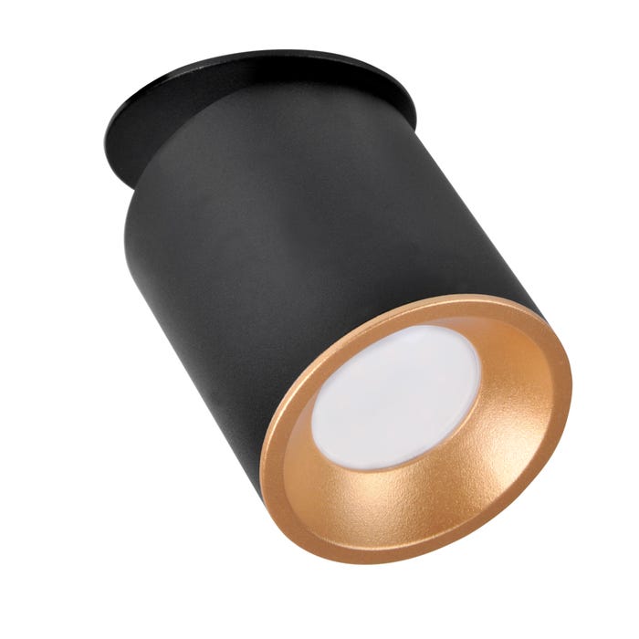 Oprawa podtynkowa Haron GU10 czarnozłota