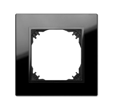 Santra czarny ramka szkło x1