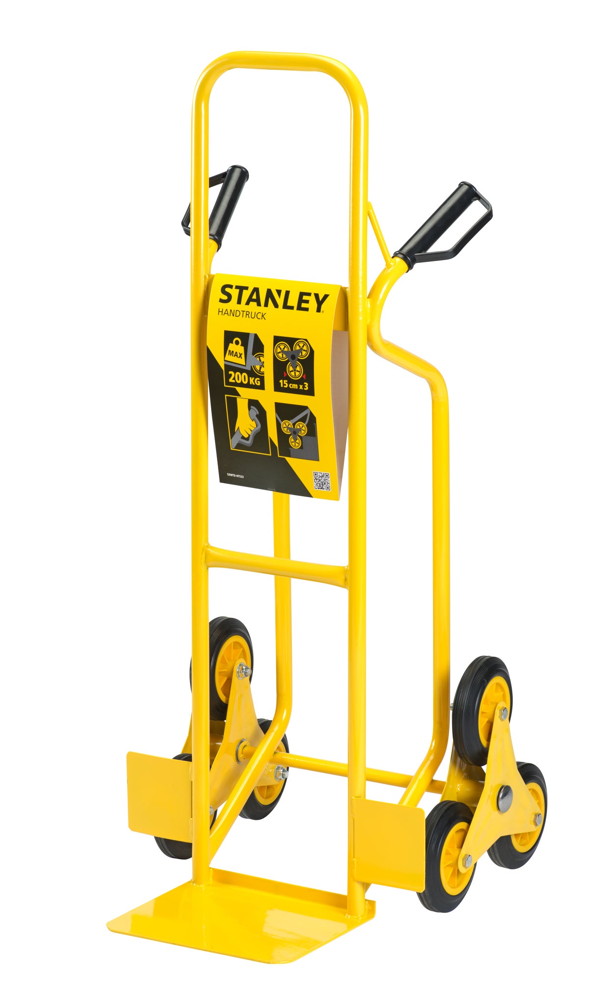 Wózek transportowy schodowy stalowy Stanley nośność 200 kg 3