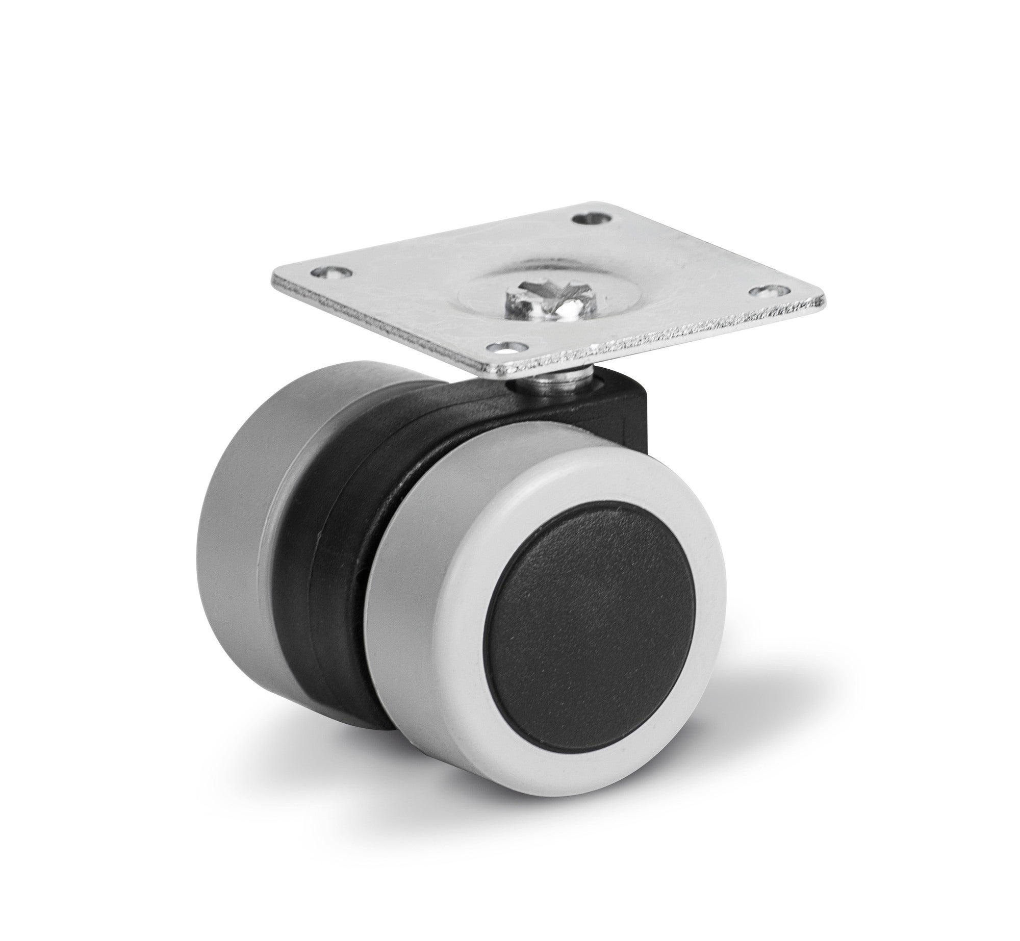 Koło meblowe z płytą 40 mm/30 kg 1