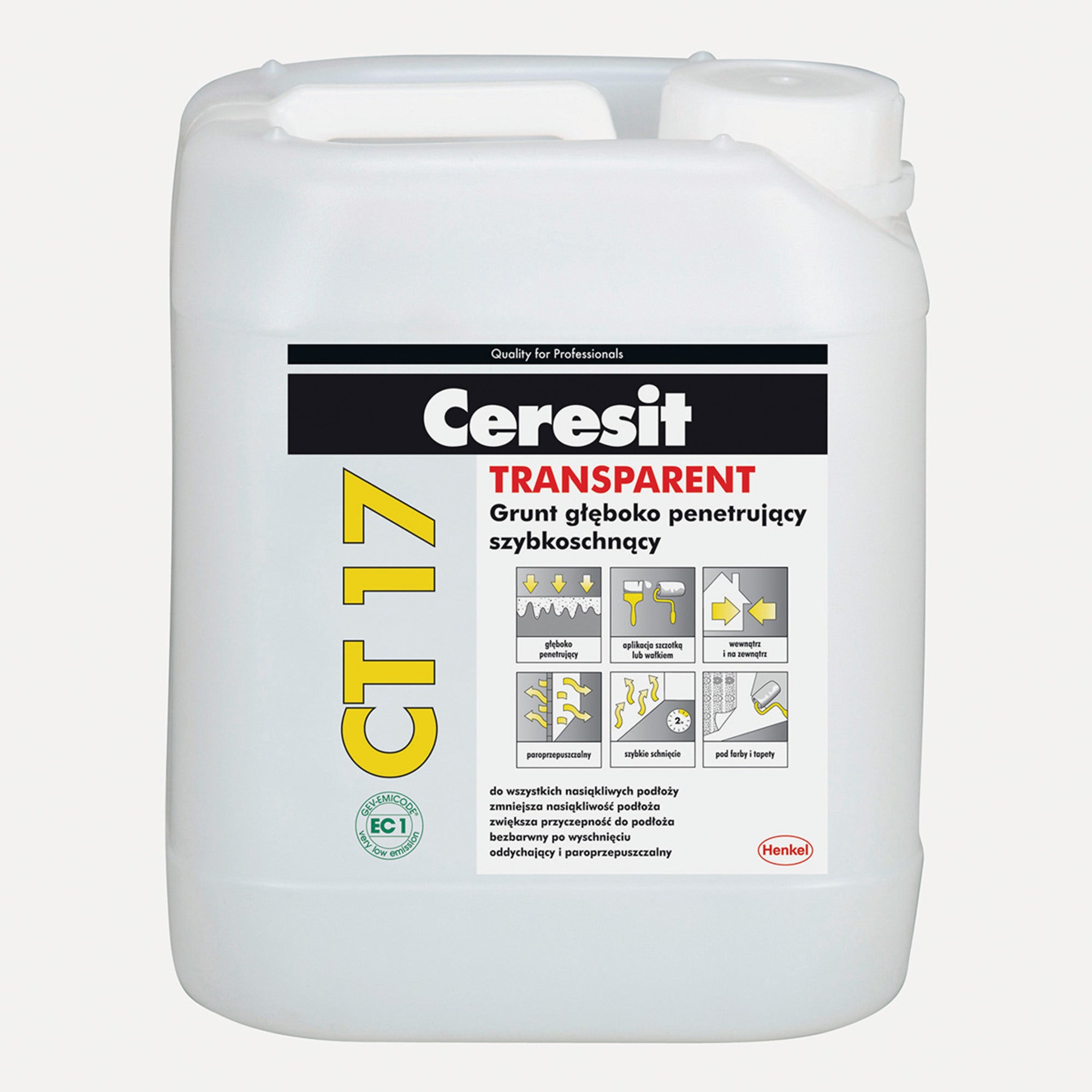 Grunt głęboko penetrujący Ceresit CT17 5l 1