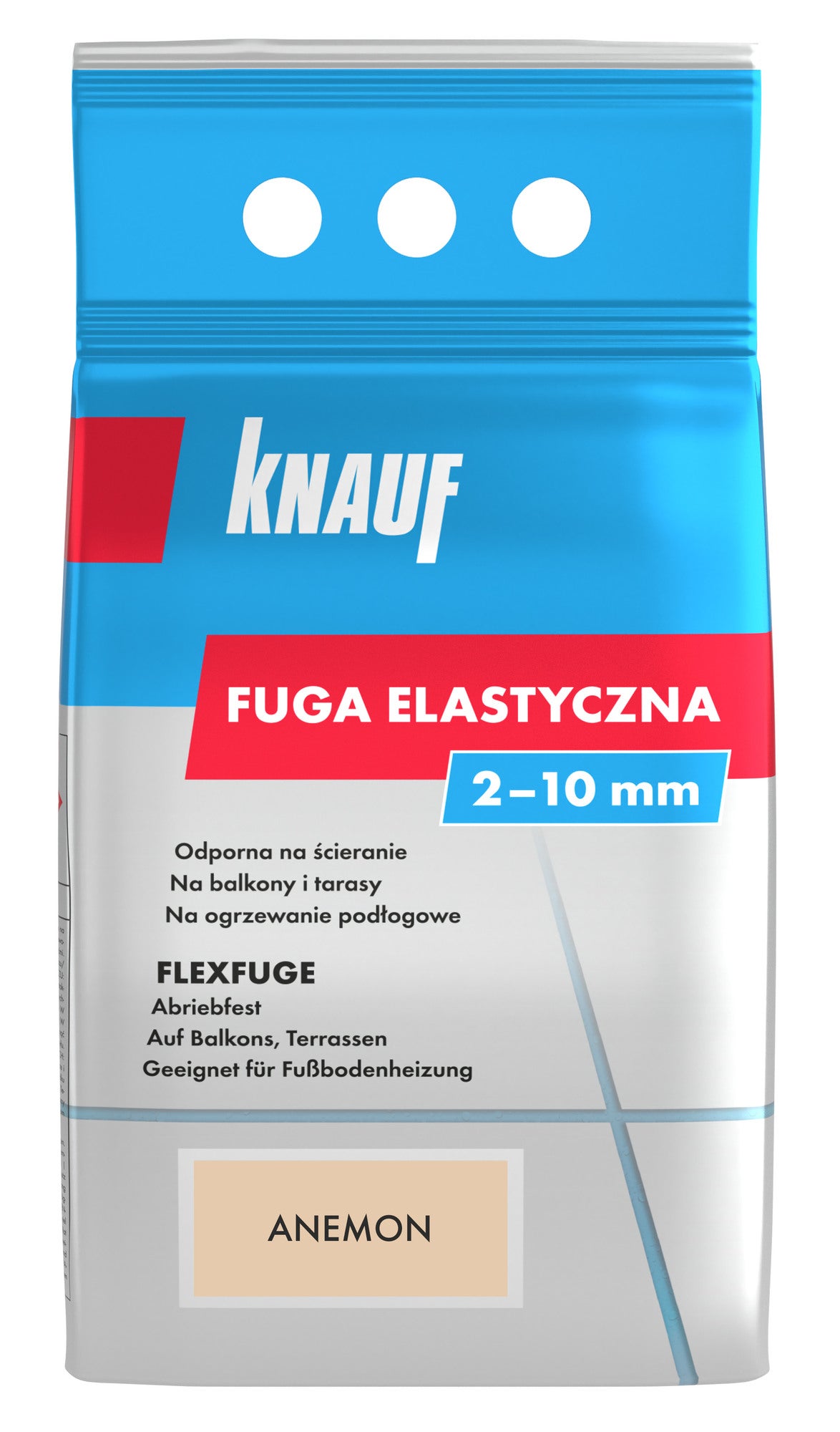 Zdjęcia - Uszczelniacz / płynne gwoździe Knauf Fuga elastyczna  anemon 4 kg 