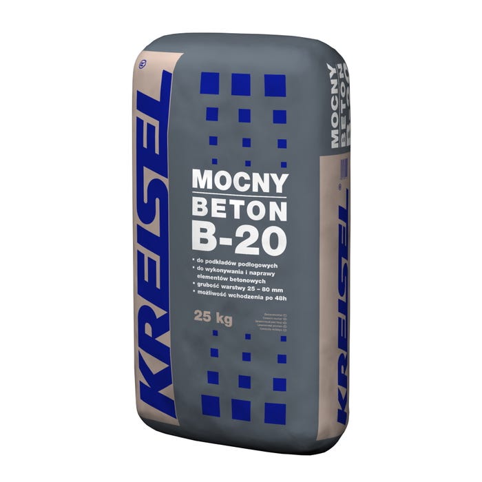Zaprawa cementowa Mocny Beton B-20 Kreisel 25 kg