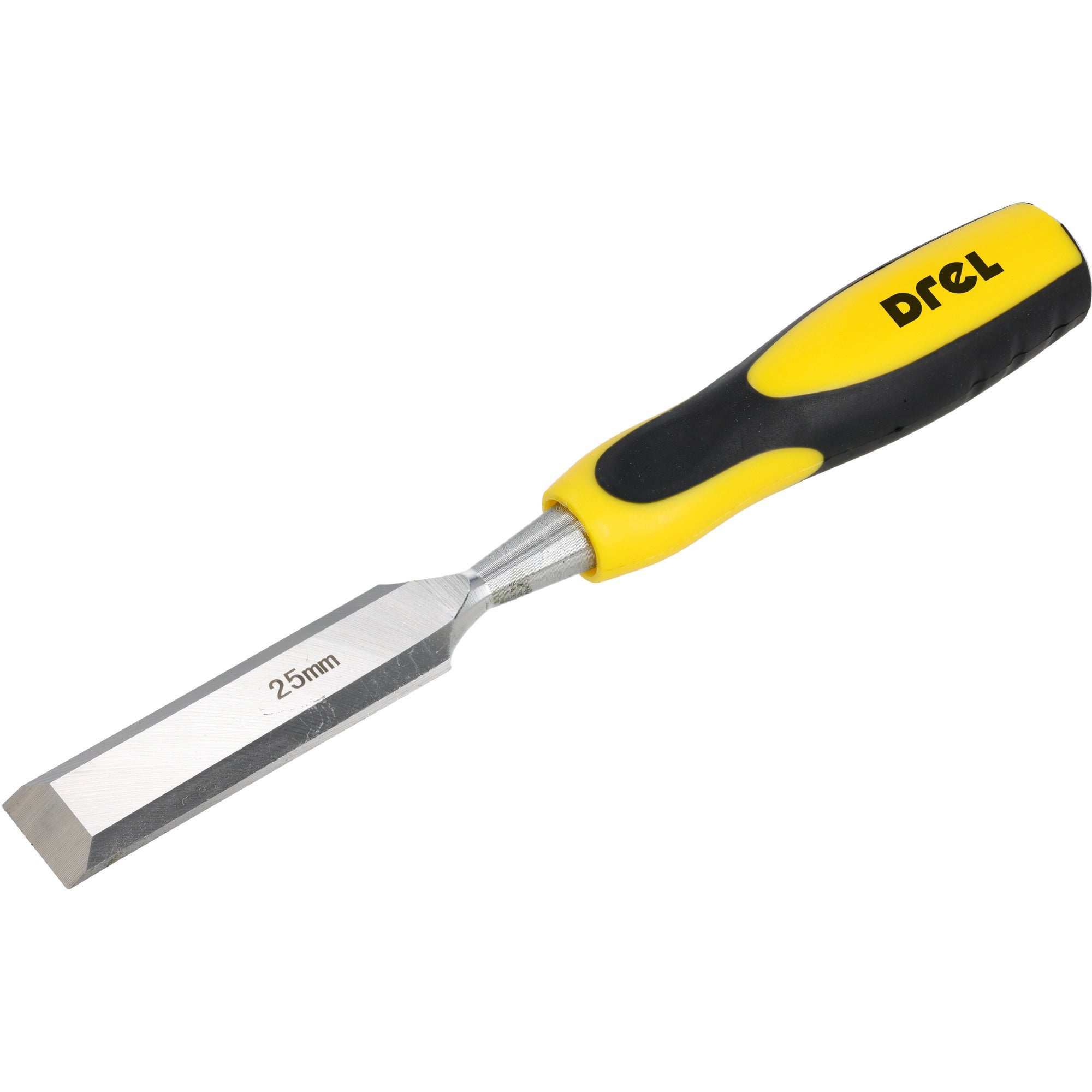 Dłuto płaskie do drewna z plastikową rączką, DREL 25 mm 1