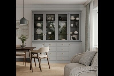 Oprawa sufitowa KATILU  1x E27, szara, średnica 25cm, materiał metal 1