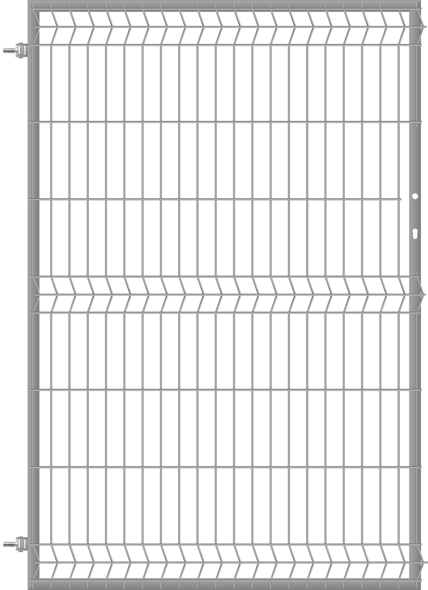 Furtka ogrodzeniowa panelowa 150x100 cm, lewa