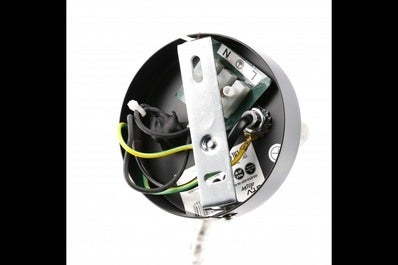 Oprawa ścienna Etore 1x E27, czarny, średnica 11cm, materiał metal 2