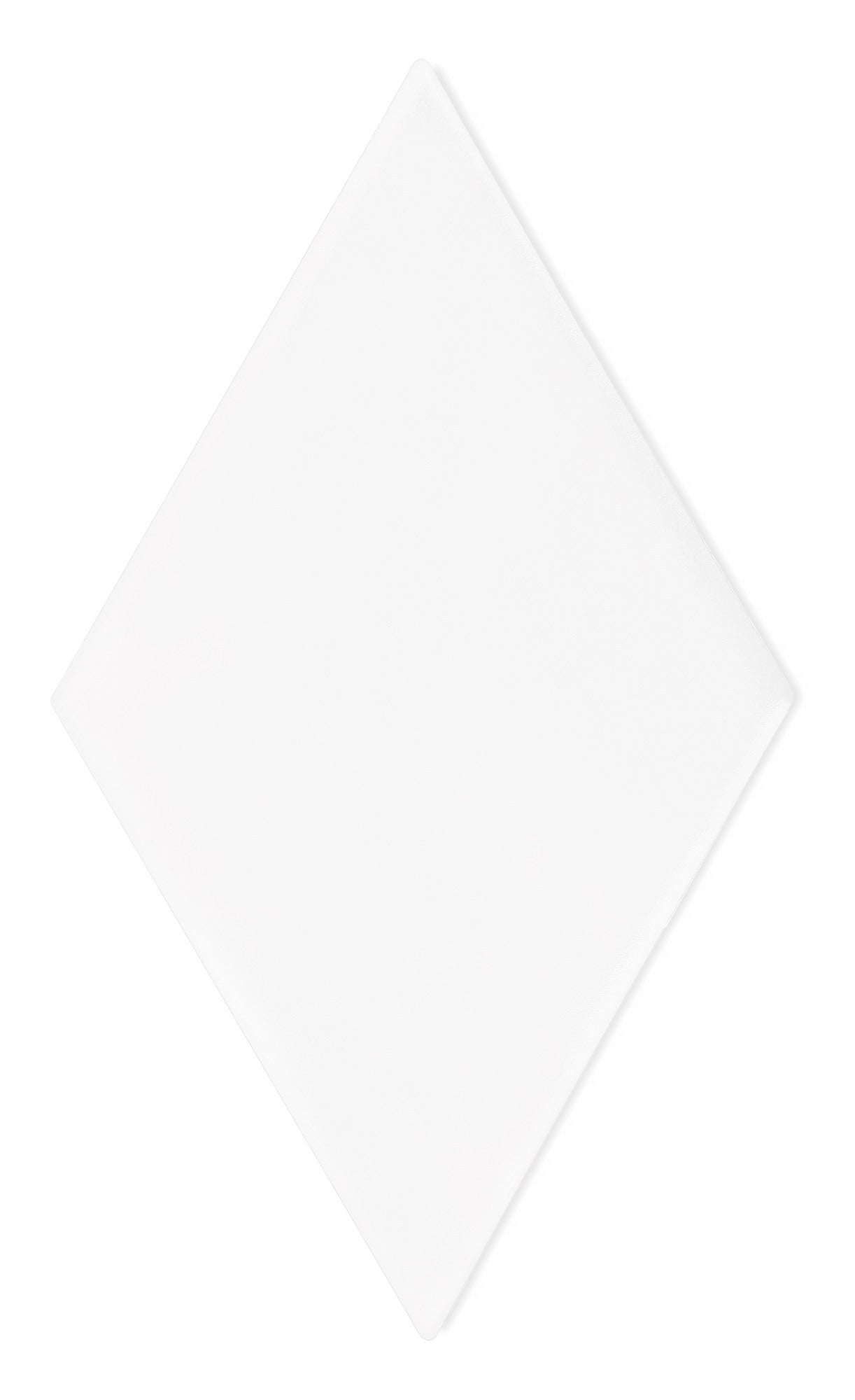 Фото - Плитка Mozaika ceramiczna Rombic white 01 mat 11.5x20 cm