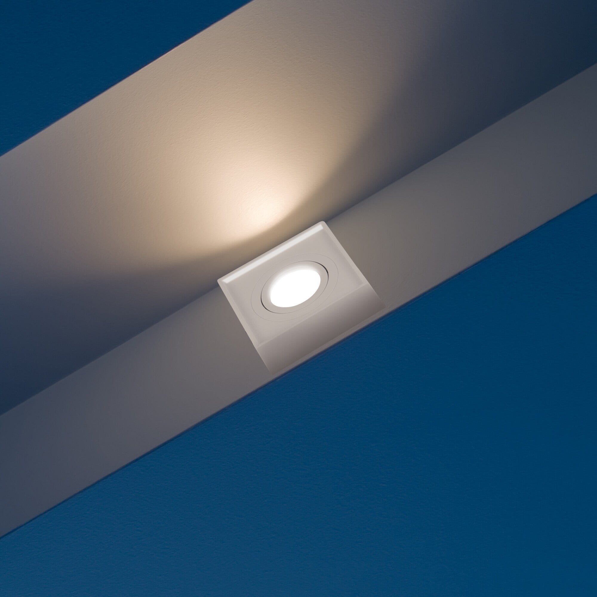 Oczko podtynkowe Biała GU10 2