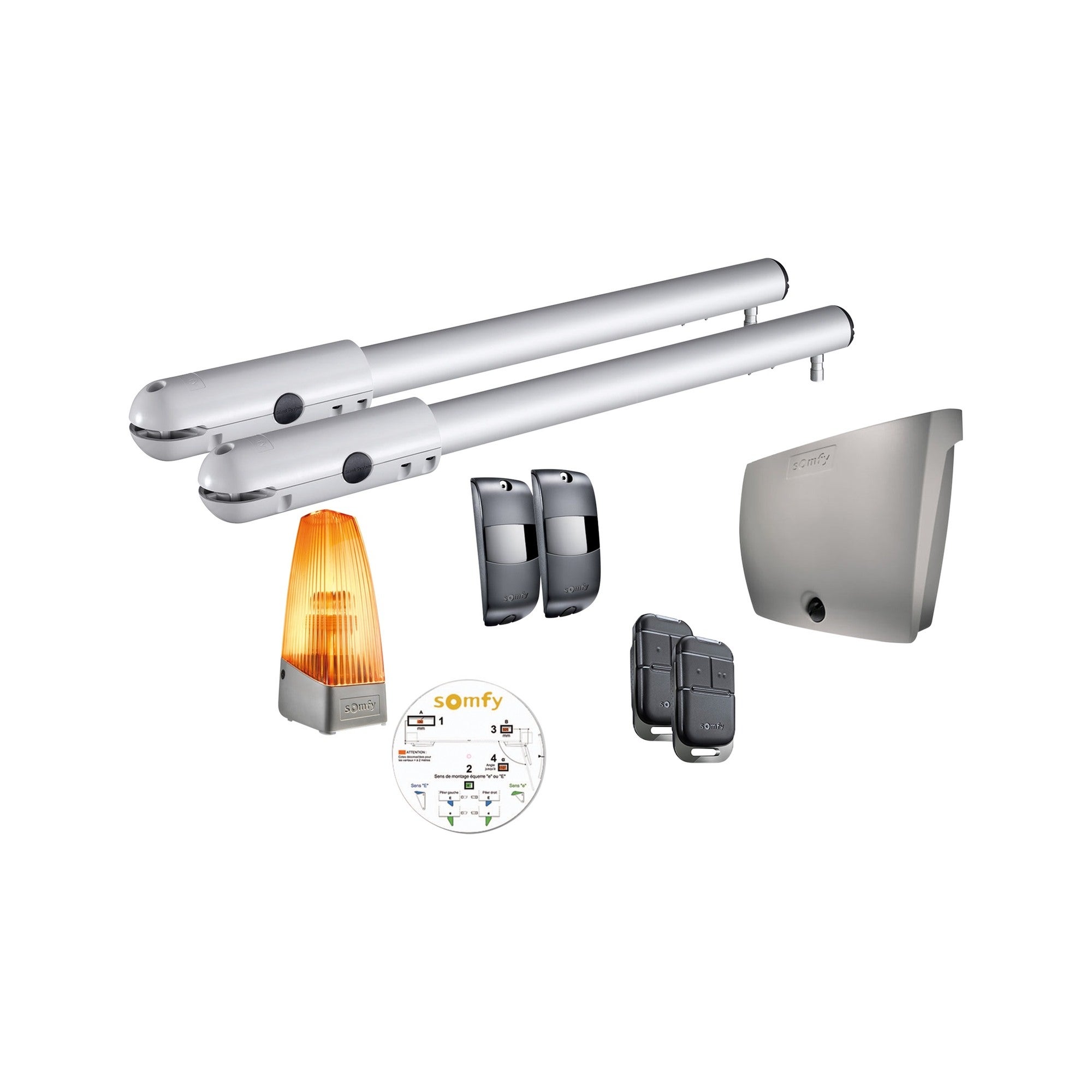 Napęd do bramy dwuskrzydłowej SGS Essential SOMFY 2