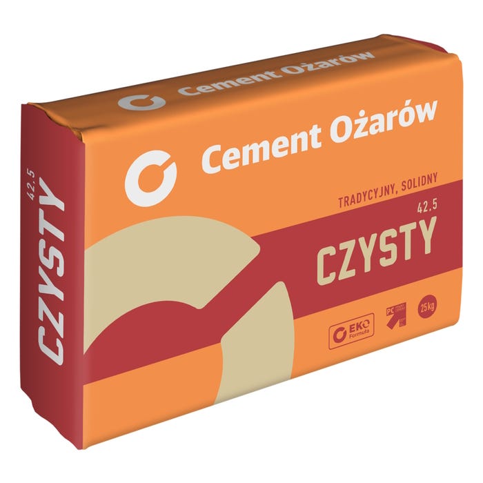 Cement portlandzki Ożarów Czysty A-LL CEM II 42,5R 25 kg