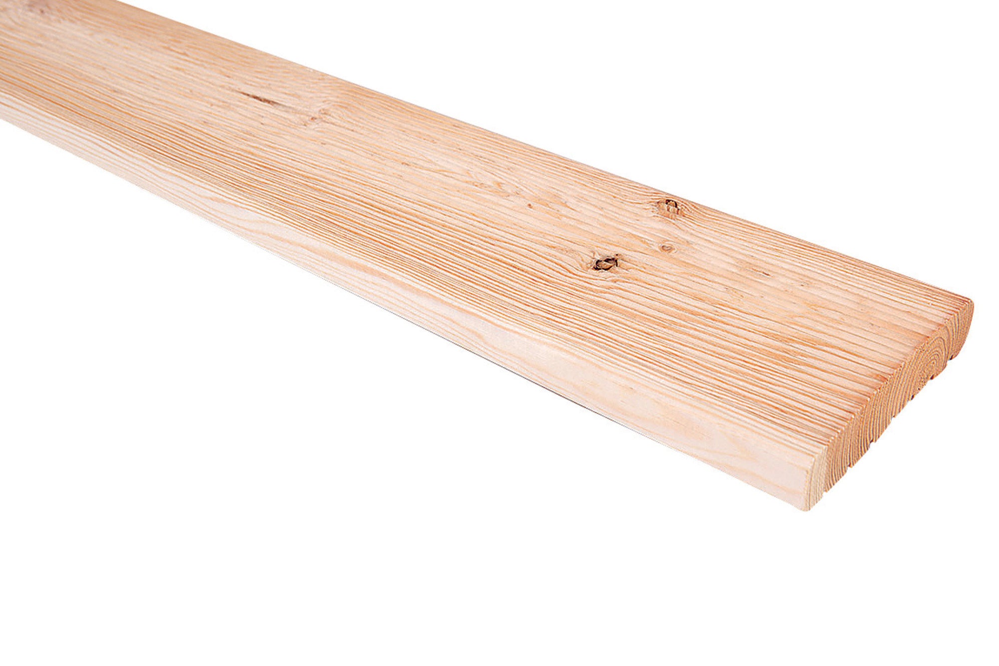 Deska tarasowa sosna 2450x122x25 mm, ryflowana, klasa A/B