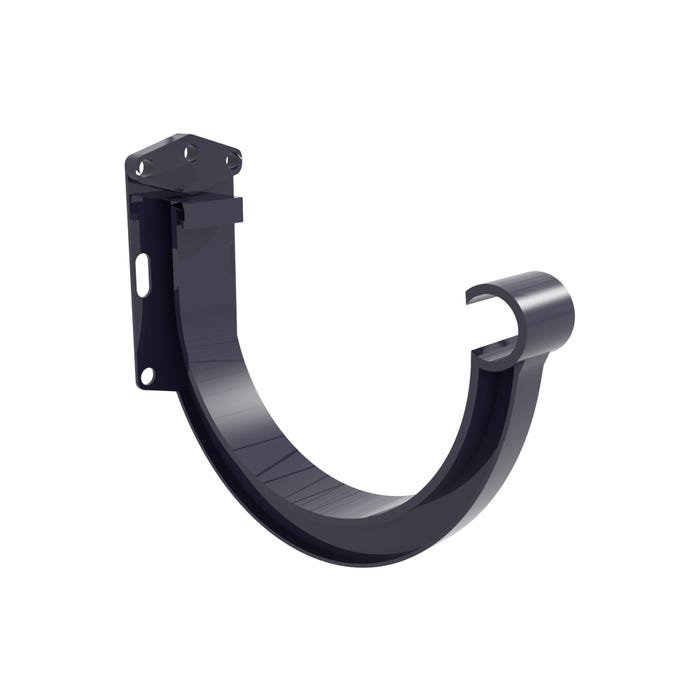 Hak rynnowy wzmocniony G125, grafitowy PVC Scala Plastics