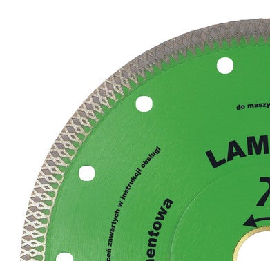 Tarcza diamentowa ryflowana 250x25,4 mm LAMBDA 1