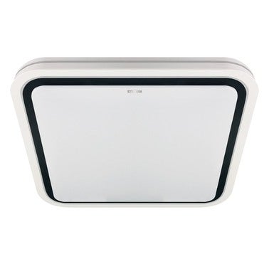 Plafon LED kwadratowy, ściemnialny krokowo 30%/70% za pomocą łącznika podwójnego, 48W, 5410Lm, 4000K,