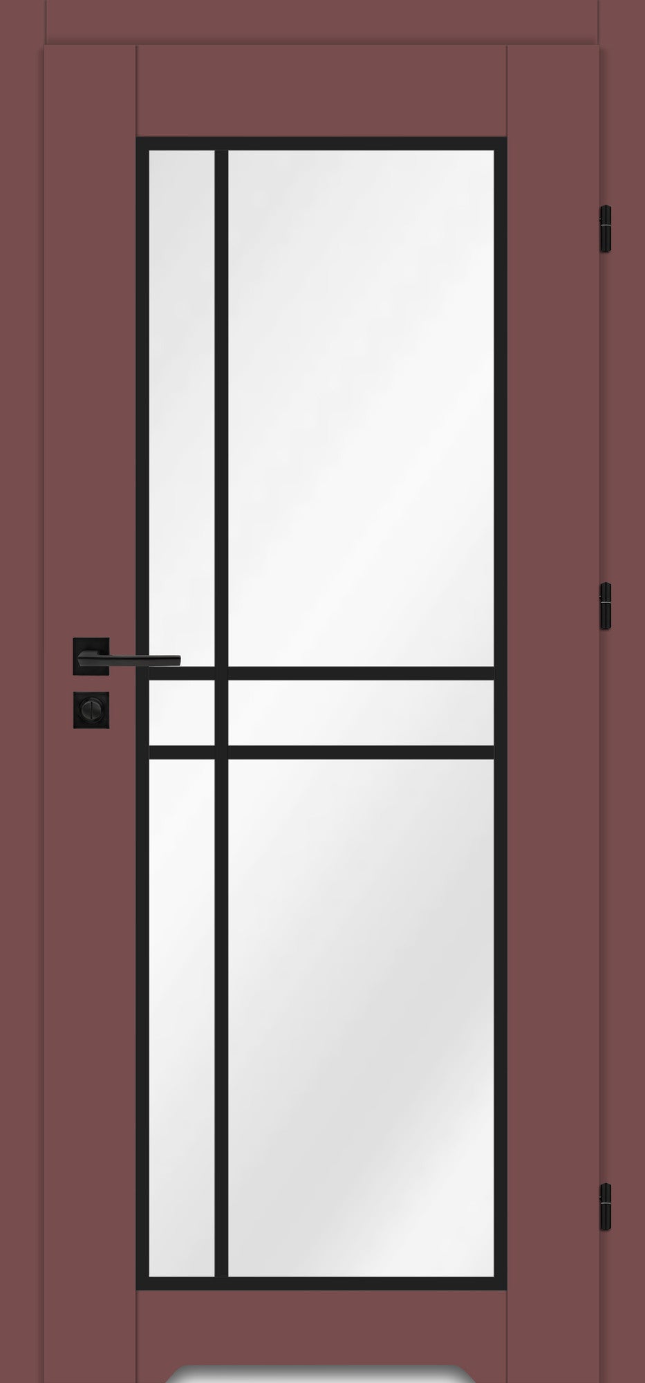 Skrzydło łazienkowe Piano 50 90 prawe clay