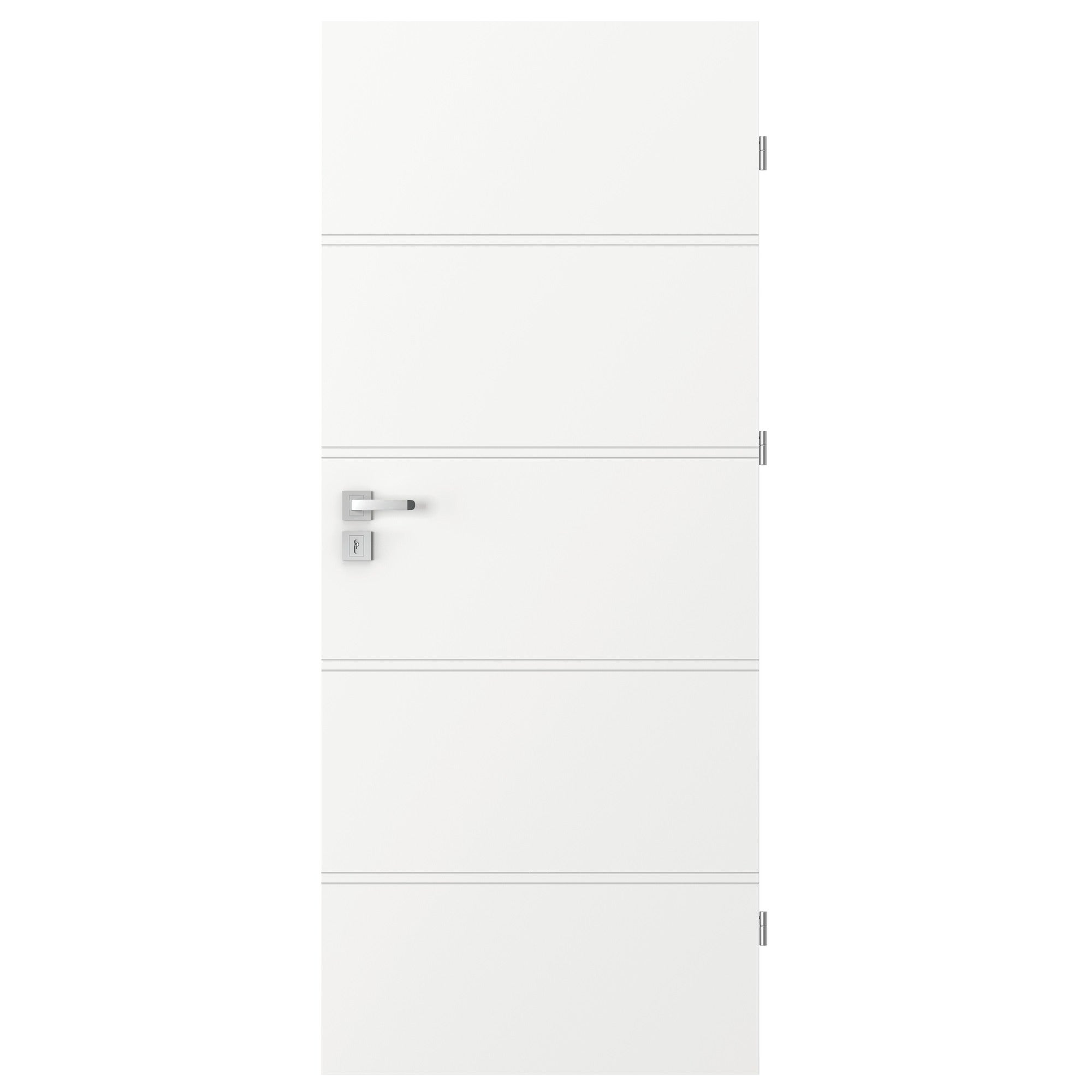 Skrzydło pełne Trim 70 prawe białe