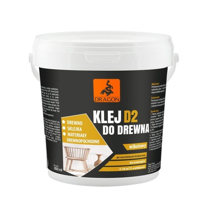 Klej do drewna Dragon 0,8l