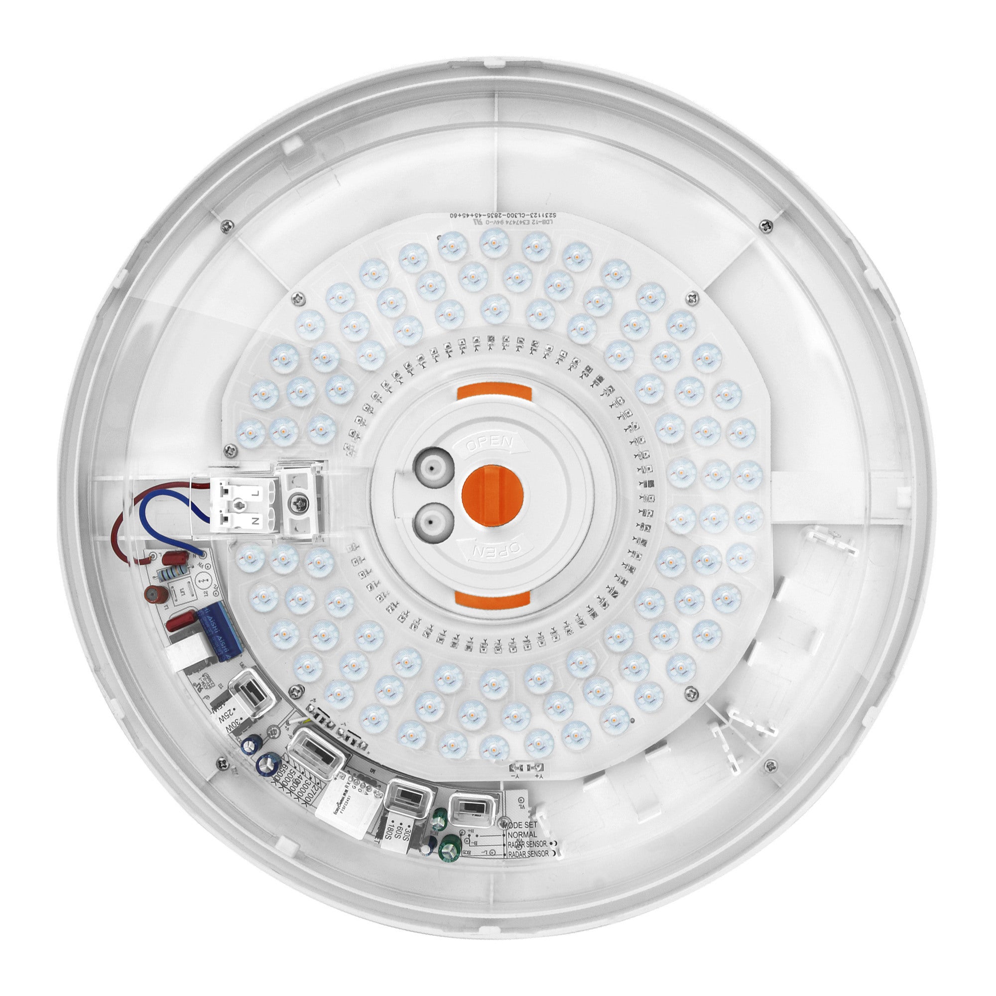 Plafon LED VL-CLR-300-2 15-30W 3200lm IP44 MVS 2