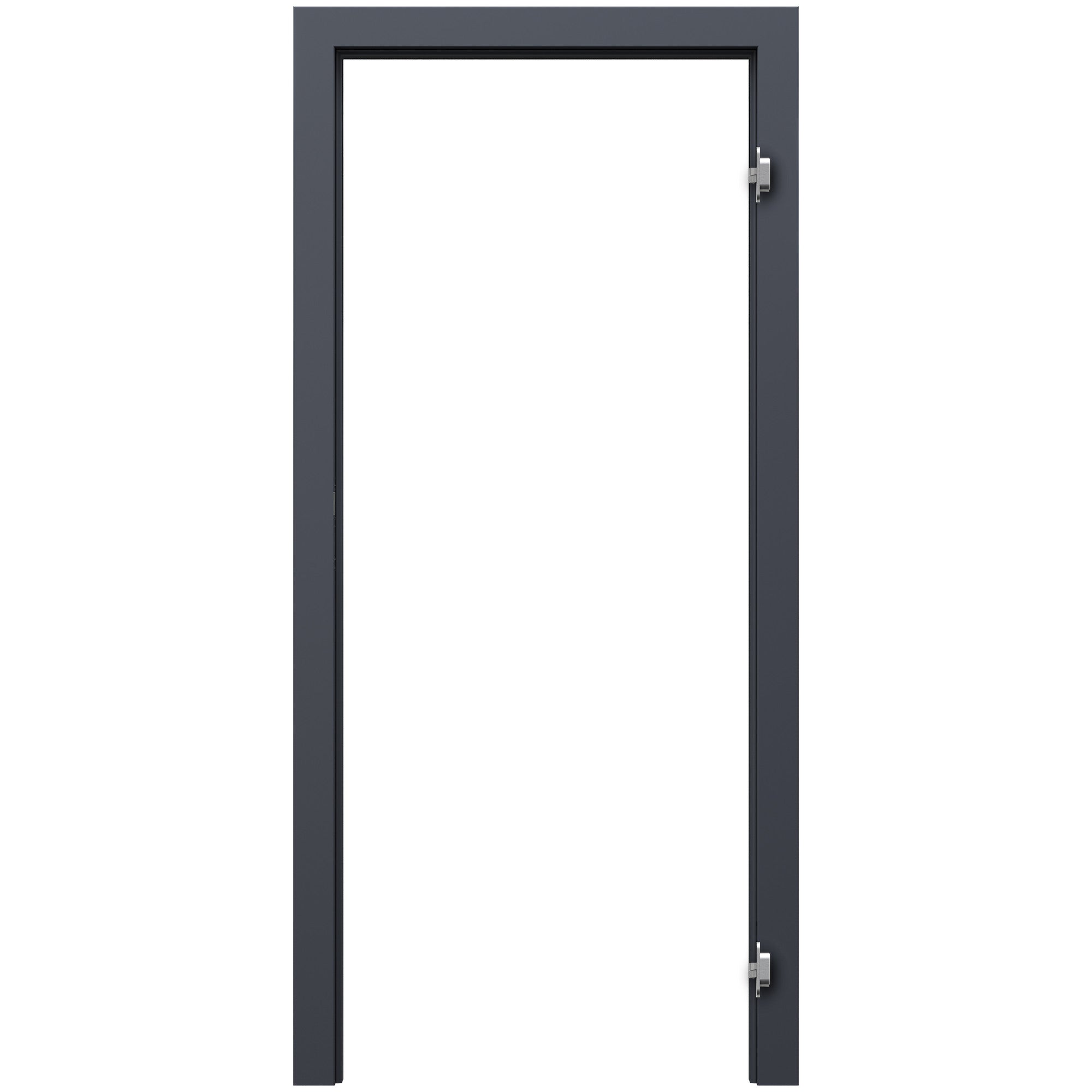 Ościeżnica regulowana Porta System 95-115 80 prawa antracyt komplet