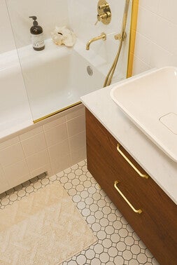 Mozaika ceramiczna Mini Octagon White 55 29.5x29.5 cm 3