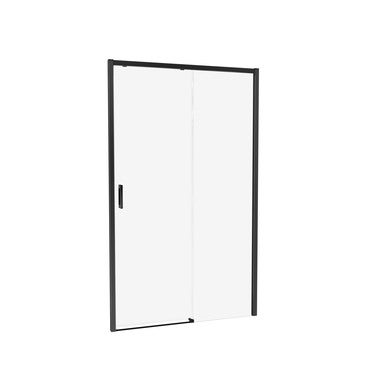 Zdjęcia - Ścianka prysznicowa New Trendy Drzwi przesuwne Kabri Avance Black prawe 140x195 cm 