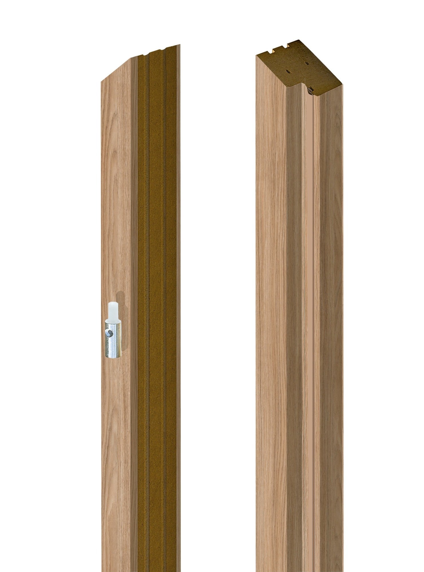 Baza lewa ościeżnicy stałej Dąb Barbera 2-PC