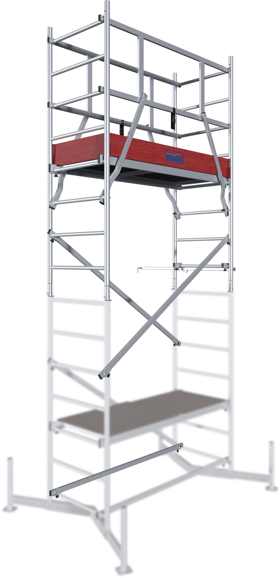 Rusztowanie ClimTec Krause 1-ga kondygnacja, wys. robocza 5 m 1