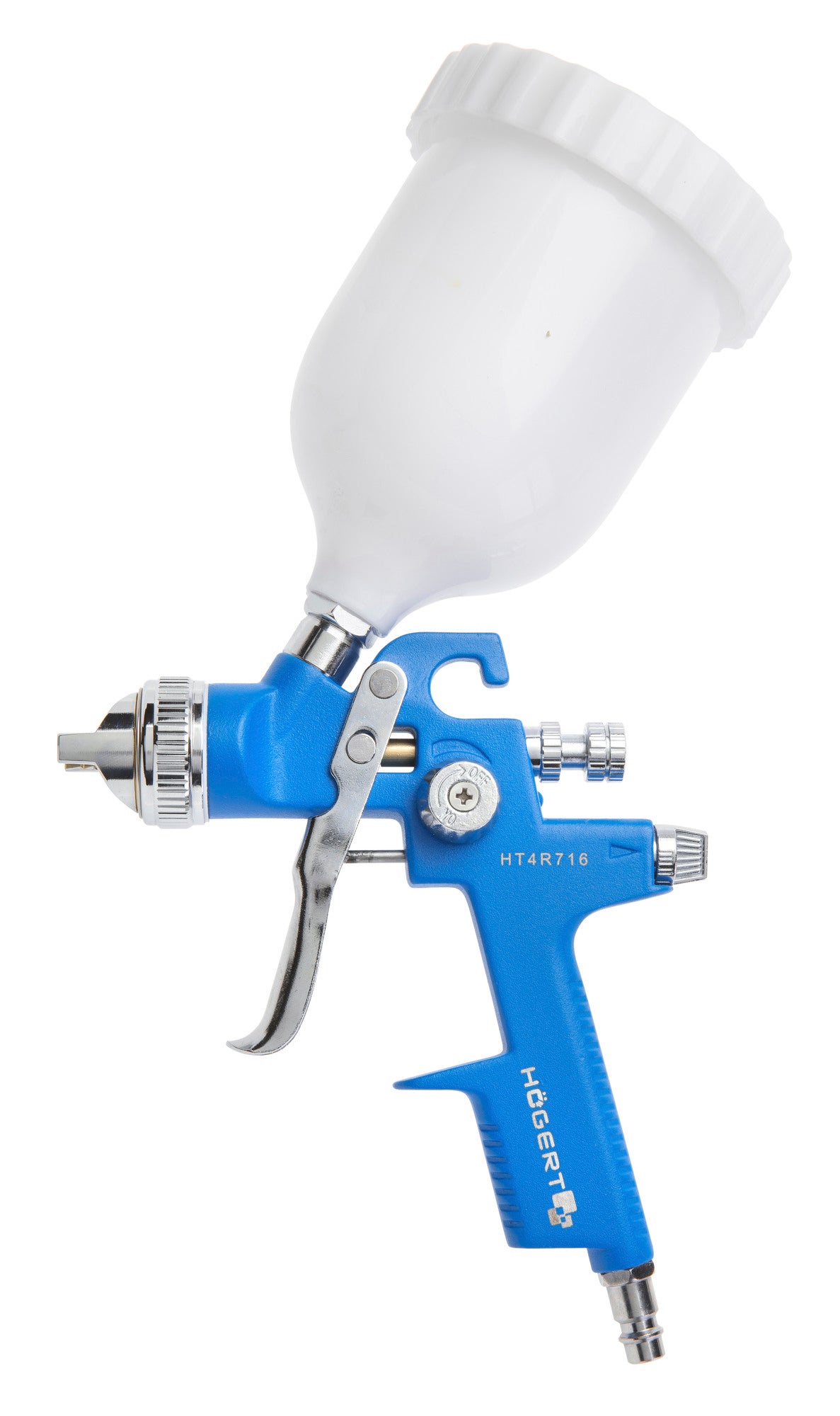 Pistolet lakierniczy HVLP z górnym zbiornikiem 600 ml 0