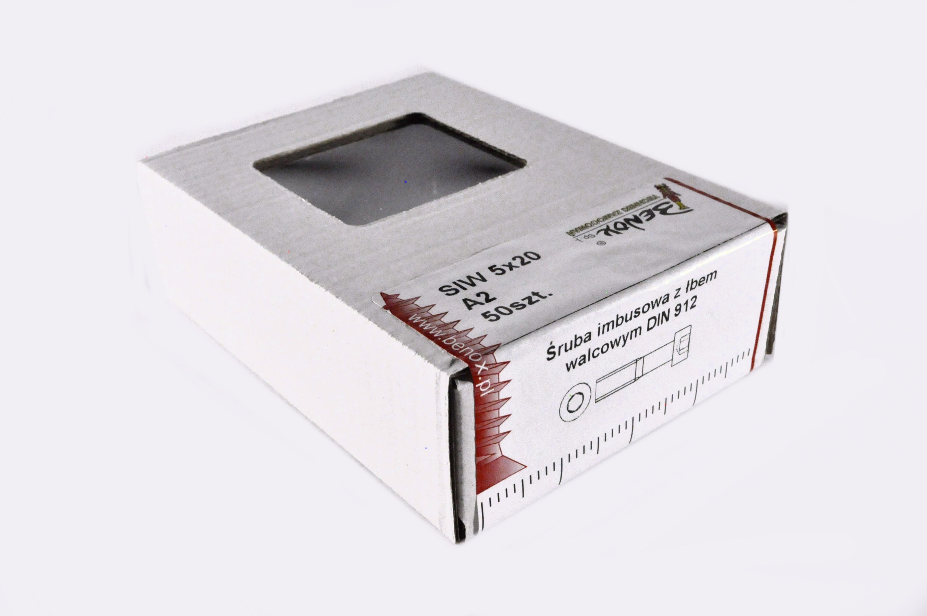 Śruba M5x20 mm DIN 912 (50 szt.) 1