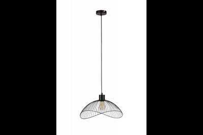 Oprawa sufitowa RETO 2 1x E27, czarny, średnica 48cm, materiał metal