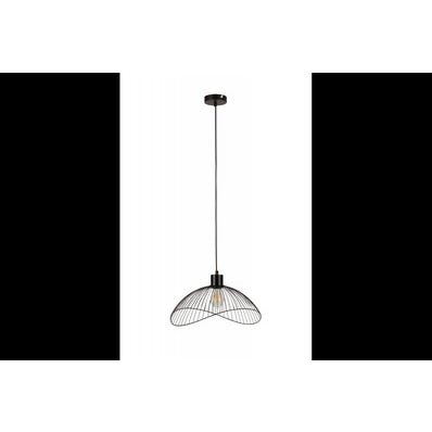 Oprawa sufitowa RETO 2 1x E27, czarny, średnica 48cm, materiał metal