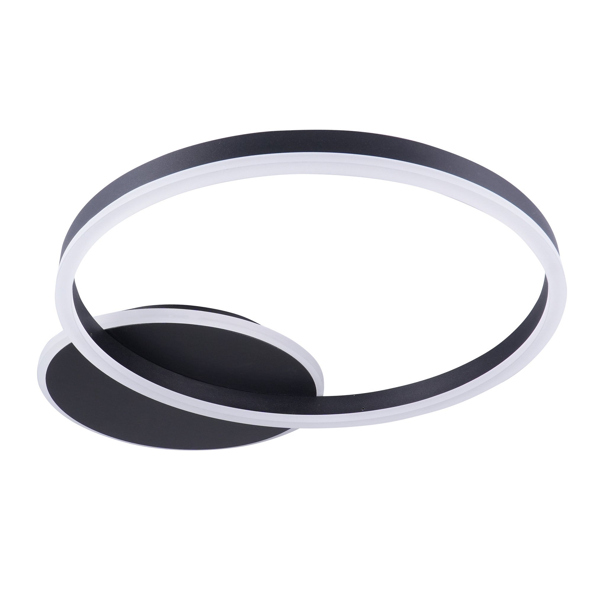 Oprawa sufitowa Roman 40W 2700lm czarna 2