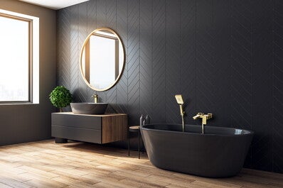 Bateria umywalkowa wysoka Valvex Remo złota 1