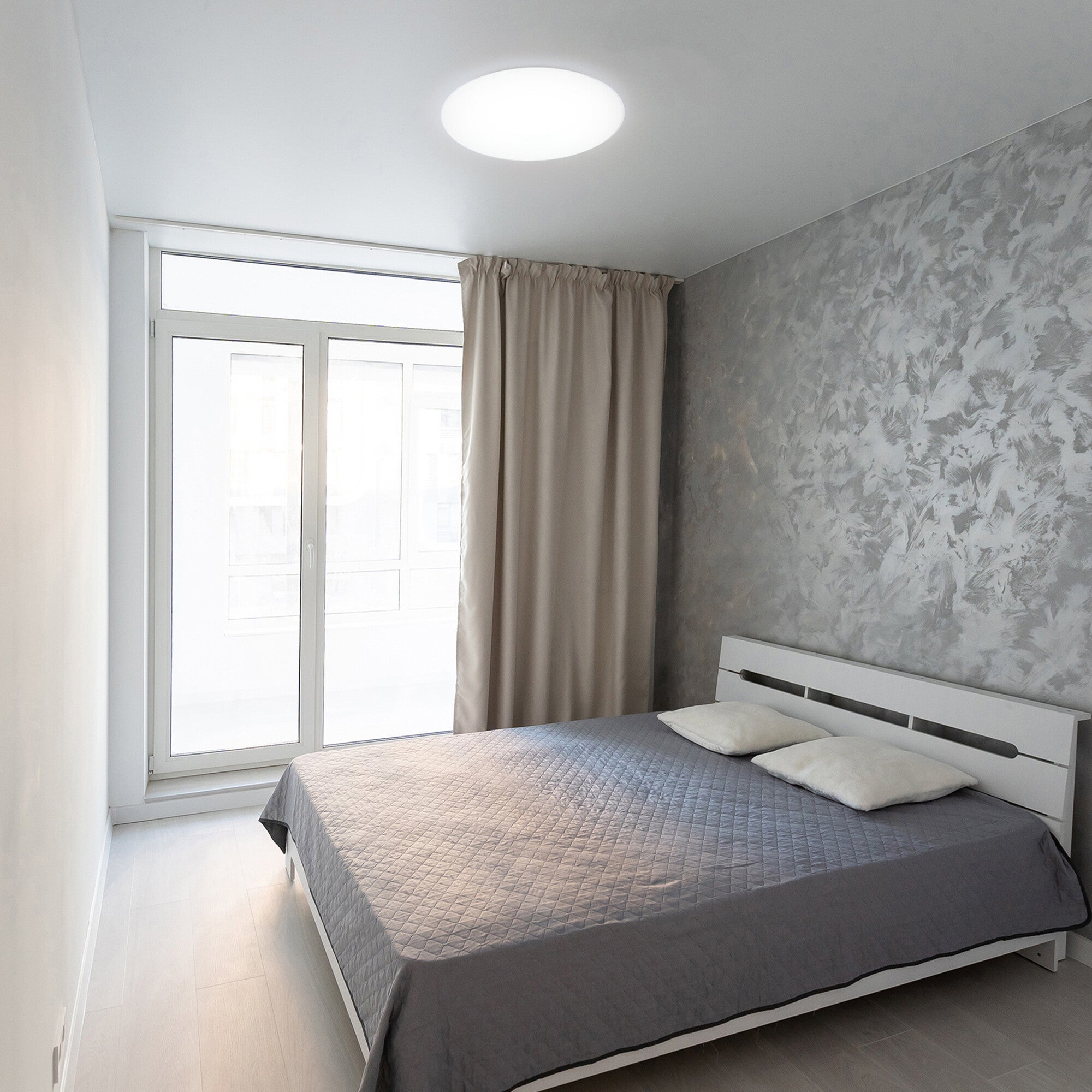 Plafon LED okrągły, 12W, IP20, 4000K, średnica 26cm, strumień użyteczny 840Lm 2