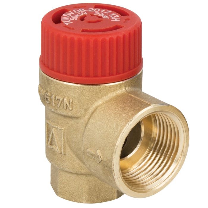 Zawór bezpieczeństwa c.o 1/2" 3 bar