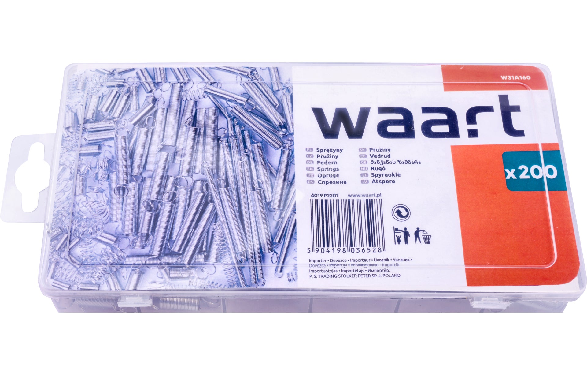 Zestaw sprężyn (200 szt.) 3