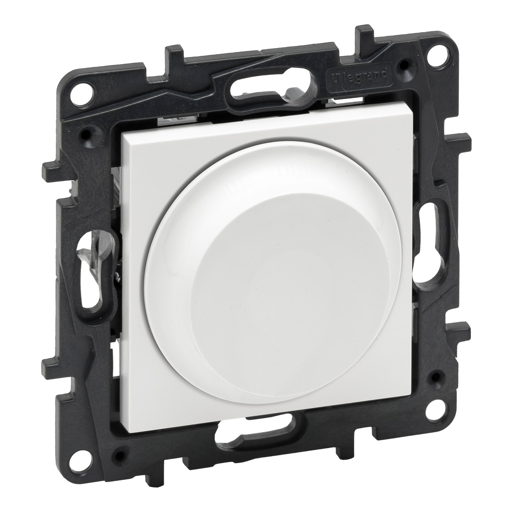 Niloe Step biały ściemniacz obrotowy LED