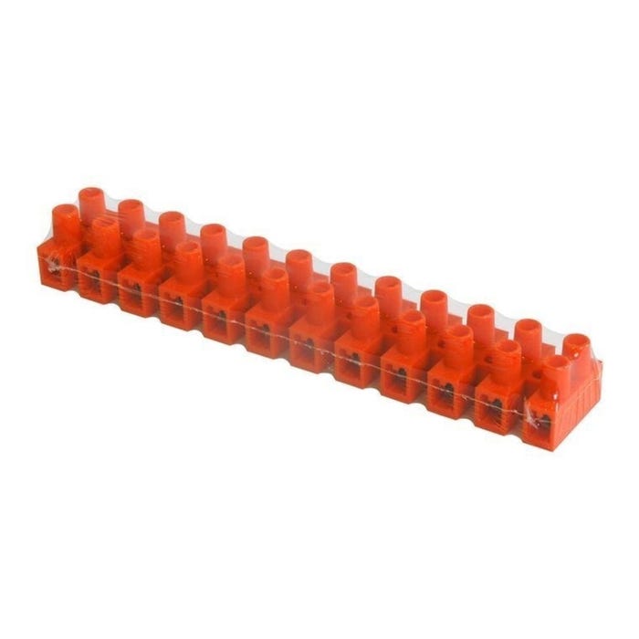 Listwa zaciskowa 12-torowa 6mm2 pomarańczowa